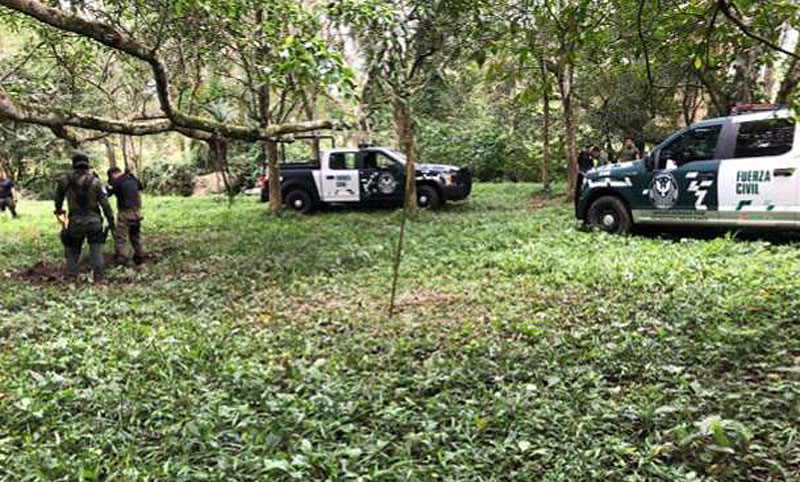 Seguridad Pública localiza fosa clandestina en Playa Vicente