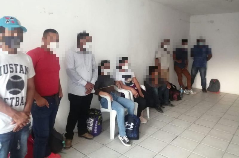 Detenidos en Las Choapas por presunto tráfico de personas