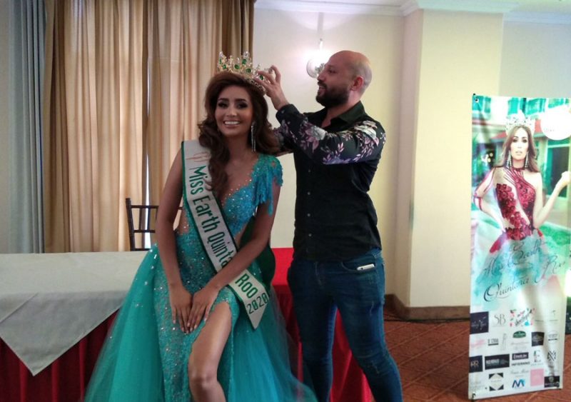 Coronan en Veracruz a Miss Earth Quintana Roo 2020