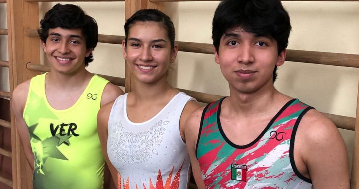 Participan gimnastas en Panamericano de Gimnasia Trampolín