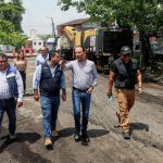 Alcalde JM Unánue pone en marcha la pavimentación de la Av. Úrsulo Galván en la Primero de Mayo Sur