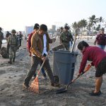 Playas de la ciudad de Veracruz limpias y listas para Semana Santa 2026