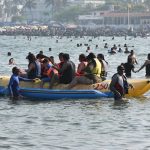 Alta afluencia en playas, centro histórico y ocupación hotelera al 100% en la ciudad de Veracruz