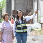 Supervisa alcaldesa de Veracruz obras de mantenimiento en el Puente Morelos