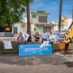 Alcaldesa Maryjose Gamboa da banderazo de inicio de obra de la Avenida Rio Nilo en Las Vegas