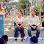 Alcaldesa Maryjose Gamboa inauguró obra de repavimentación de la calle 8 en la colonia Revolución