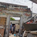  DIF Municipal de Veracruz brinda atención a familia por colapso de techo de vivienda