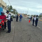 Refuerza Ayuntamiento de Veracruz operativo “Moto Segura” para prevenir accidentes y salvar vidas