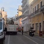 Sofocan Bomberos Municipales de Veracruz incendio en local comercial del Centro Histórico