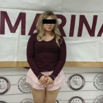 Marina en coordinación interinstitucional detiene a Yanet “N”, presunta operadora logística de un grupo delictivo en Sonora