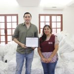 Refrenda Rosa María colaboración con empresarios en favor de las familias que más necesitan