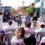 Arranca pavimentación y rehabilitación de red sanitaria y de agua potable en la avenida 47, en la Manantial